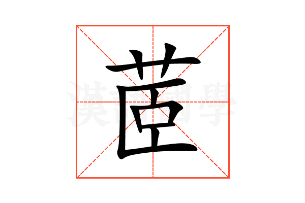 茝