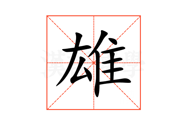 雄